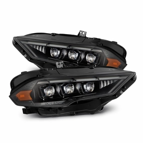 18-23 Ford Mustang MK II NOVA-Series LED Projector Headlights Alpha-Black