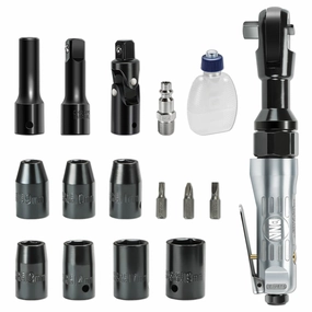 1/2 in. Air Ratchet Wrench Set (17 Pcs)