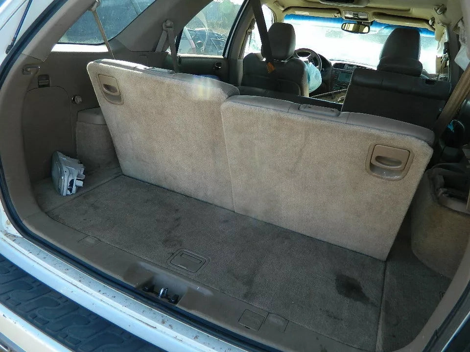 2004 ACURA MDX THIRD 3RD ROW SEAT ASSEMBLY TOP AND BOTTOM LEATHER TAN COLOR -OEM