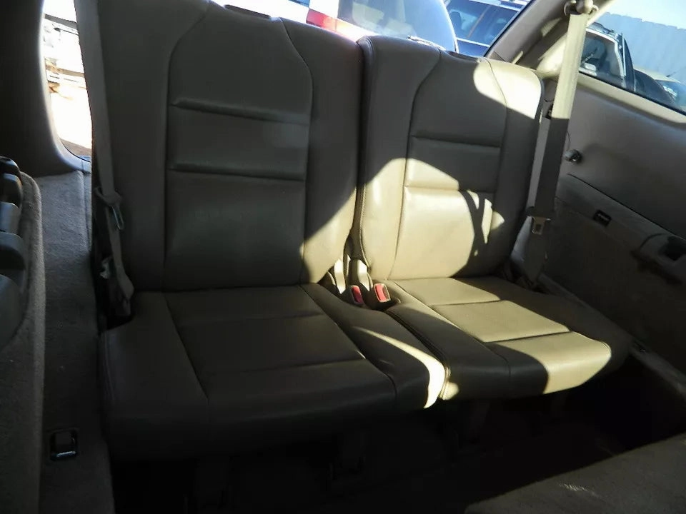 2004 ACURA MDX THIRD 3RD ROW SEAT ASSEMBLY TOP AND BOTTOM LEATHER TAN COLOR -OEM