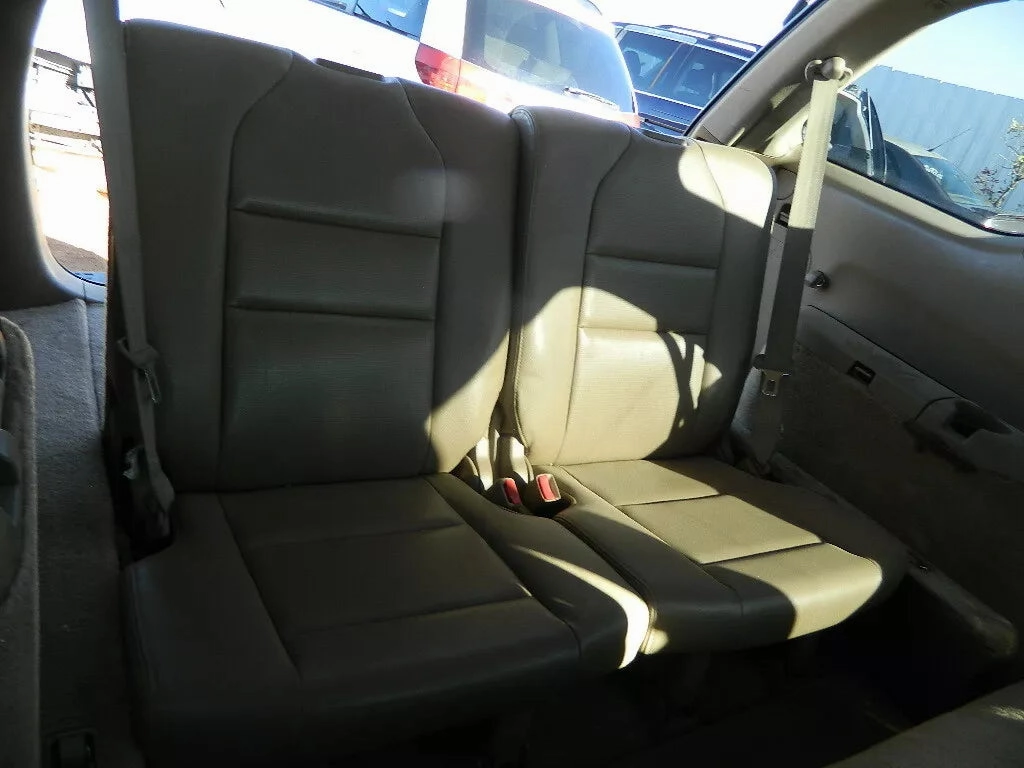 2004 ACURA MDX THIRD 3RD ROW SEAT ASSEMBLY TOP AND BOTTOM LEATHER TAN COLOR -OEM