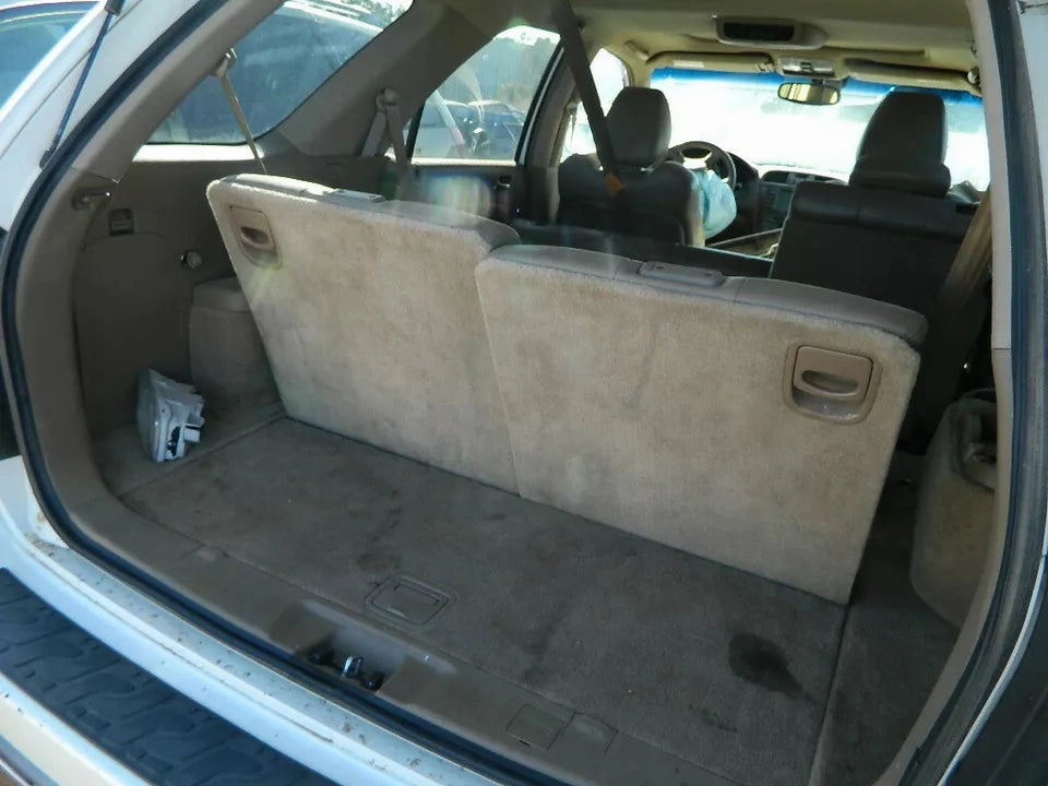 2004 ACURA MDX THIRD 3RD ROW SEAT ASSEMBLY TOP AND BOTTOM LEATHER TAN COLOR -OEM