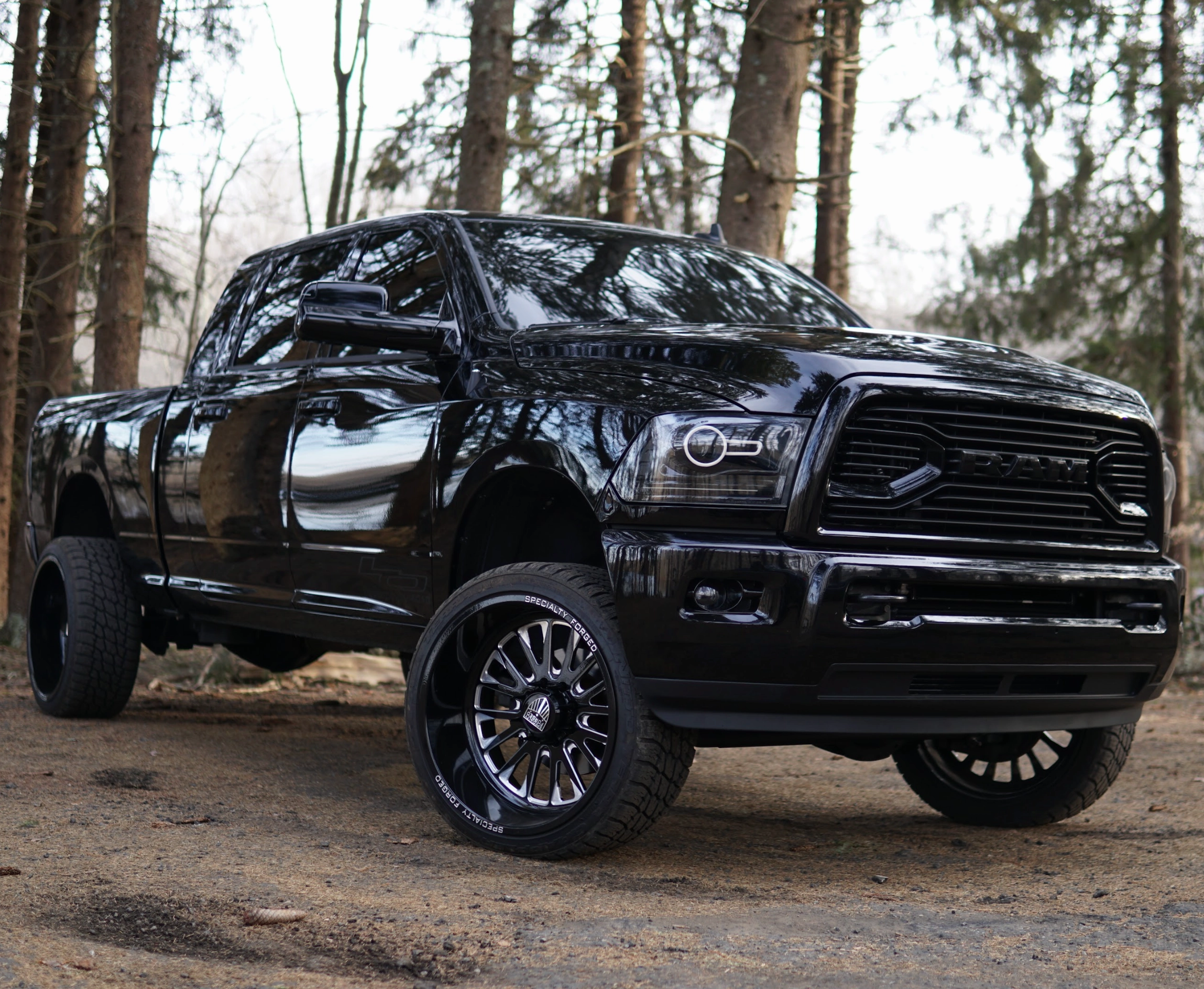 2011-2018 Ram 1500/2500/3500 Custom Projector Headlights