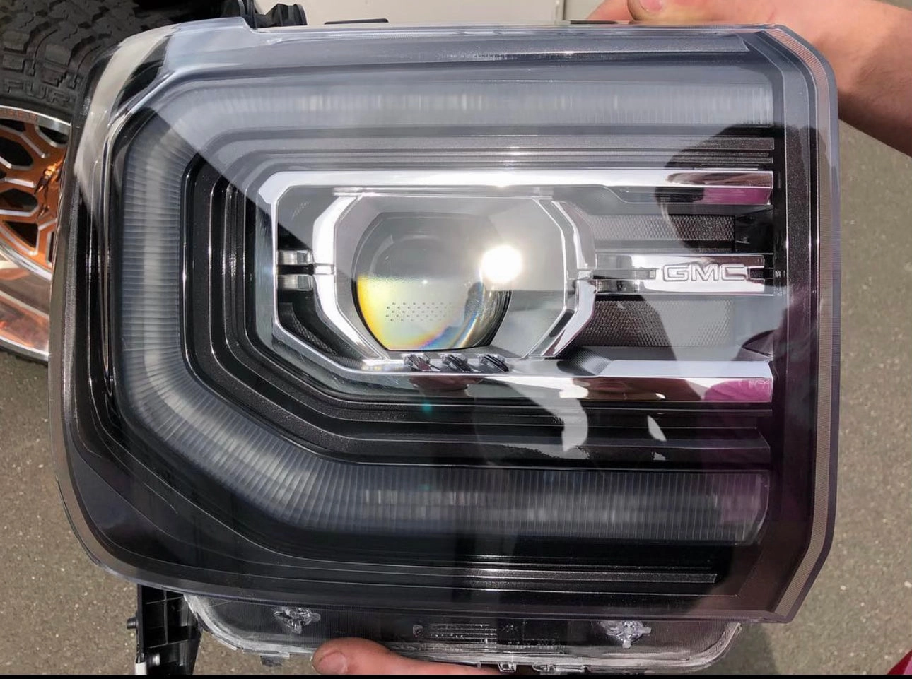 2015-2019 GMC Sierra 2500/3500 1/2 Ton OEM LED Headlight Conversion - CUSTOM