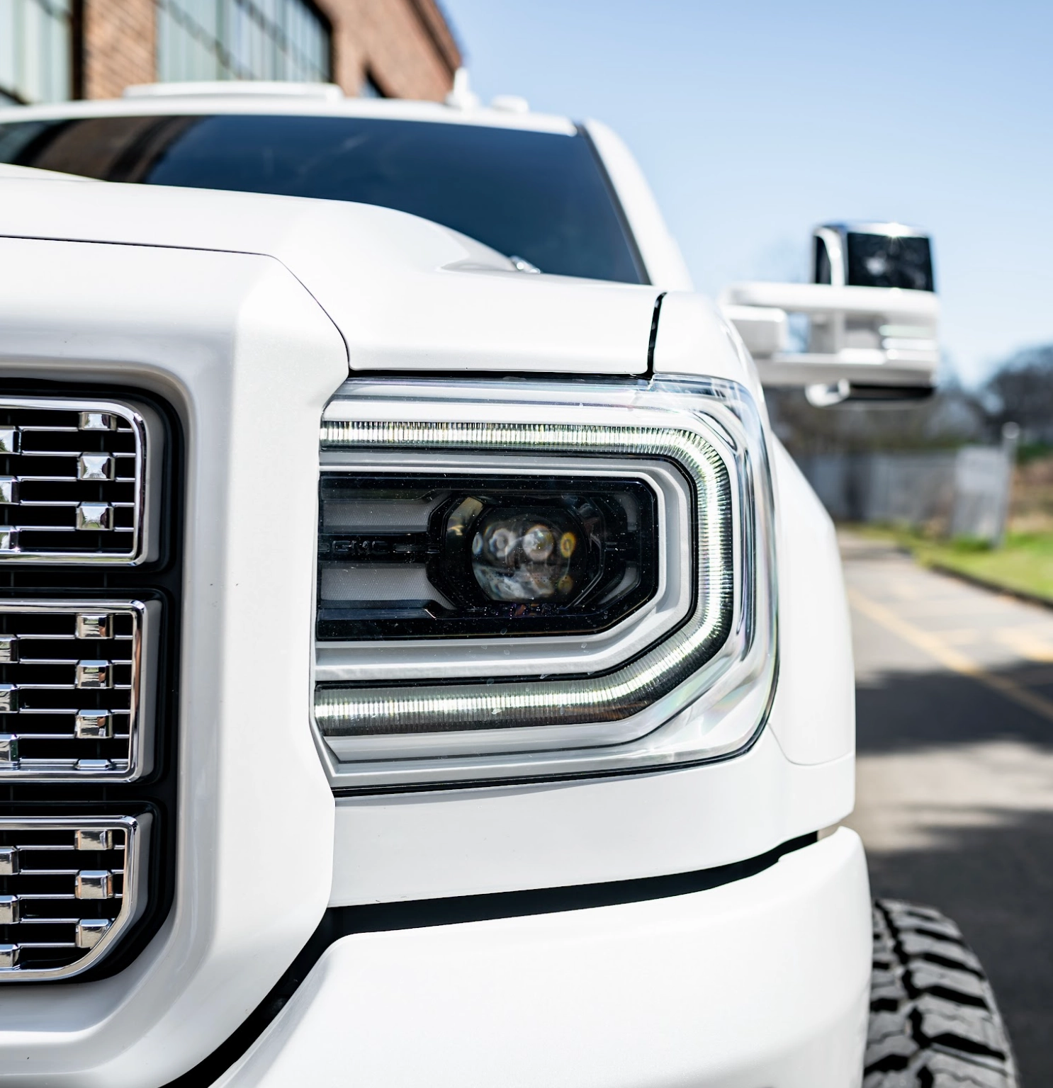 2015-2019 GMC Sierra 2500/3500 1/2 Ton OEM LED Headlight Conversion - CUSTOM