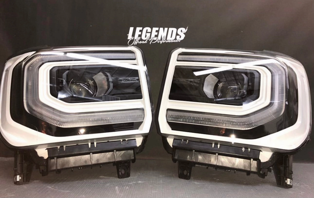 2015-2019 GMC Sierra 2500/3500 1/2 Ton OEM LED Headlight Conversion - CUSTOM