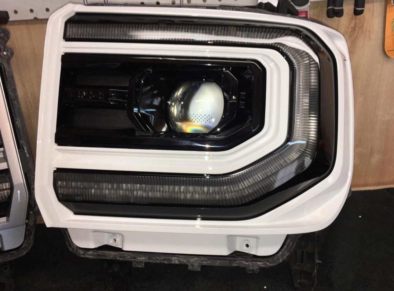 2015-2019 GMC Sierra 2500/3500 1/2 Ton OEM LED Headlight Conversion - CUSTOM