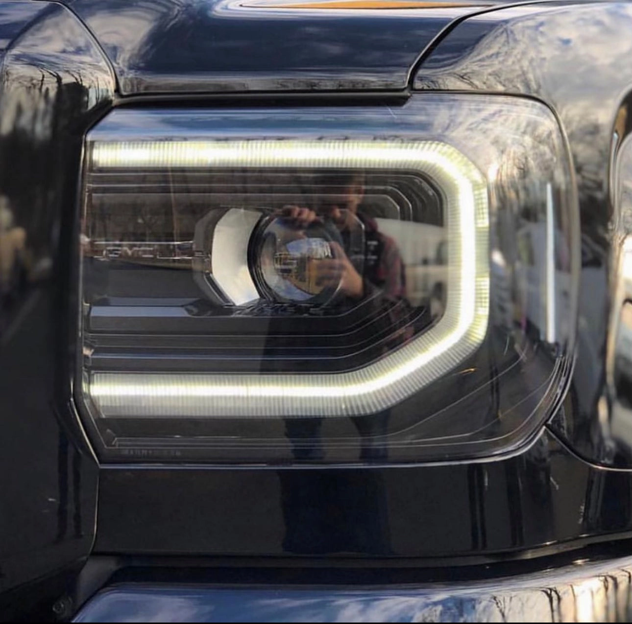 2015-2019 GMC Sierra 2500/3500 1/2 Ton OEM LED Headlight Conversion - CUSTOM