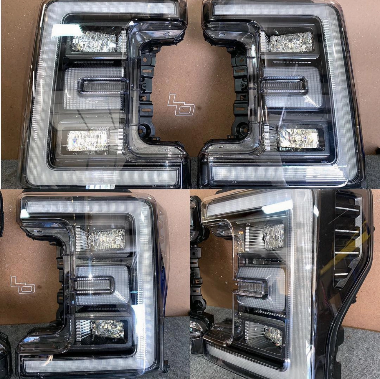 2017-2019 Ford SuperDuty Custom OEM Headlights