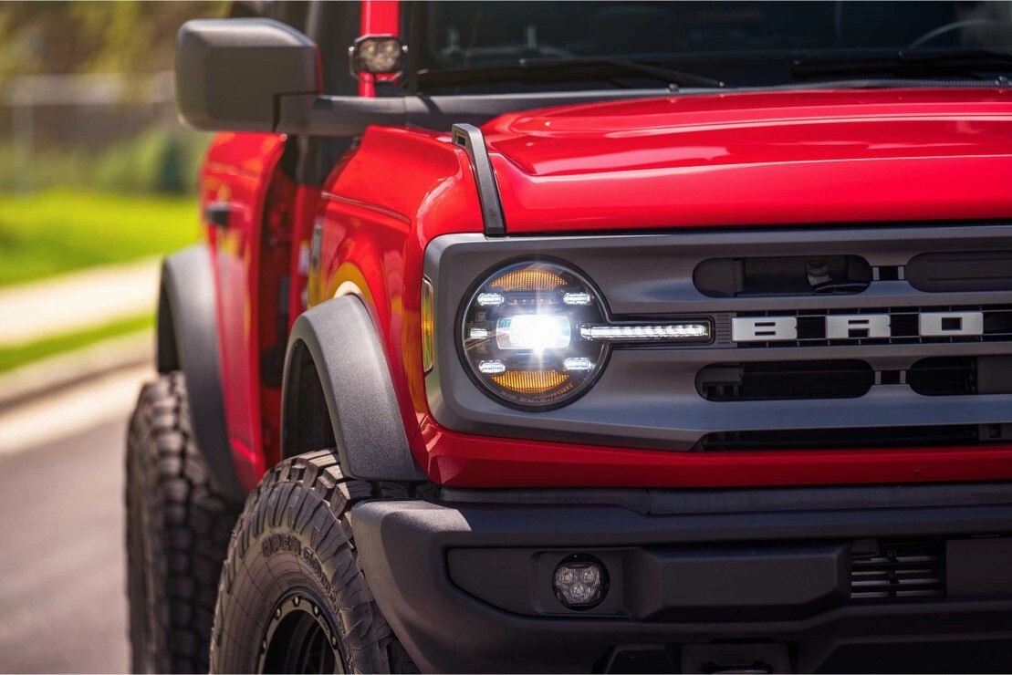 2021-2024 Ford Bronco Morimoto XB White LED Headlights