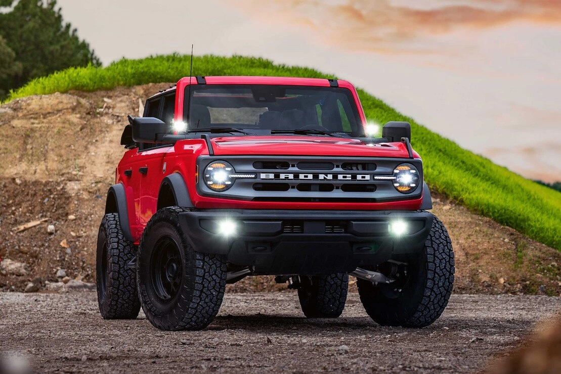 2021-2024 Ford Bronco Morimoto XB White LED Headlights