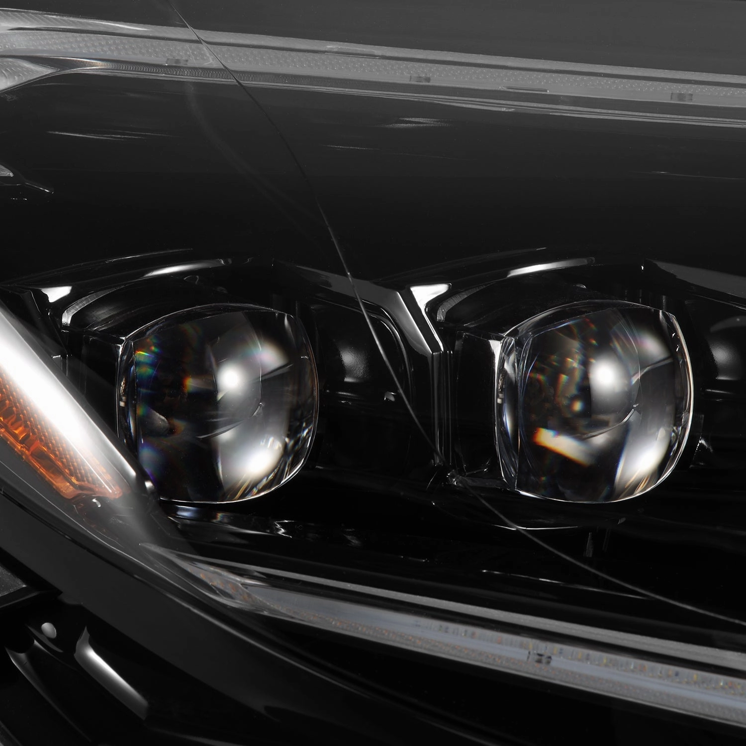 23-24 Nissan Z NOVA-Series LED Projector Headlights Alpha-Black