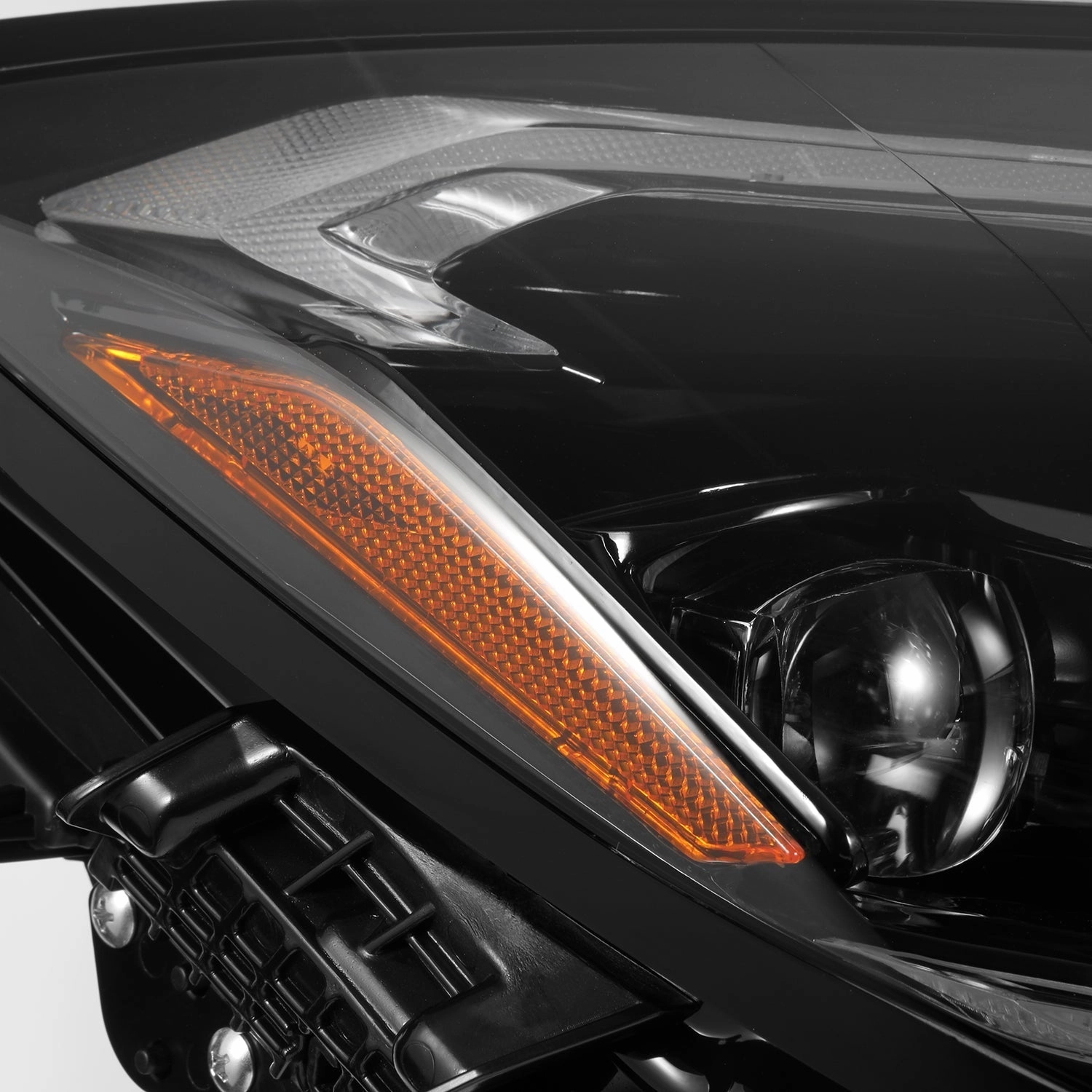 23-24 Nissan Z NOVA-Series LED Projector Headlights Alpha-Black