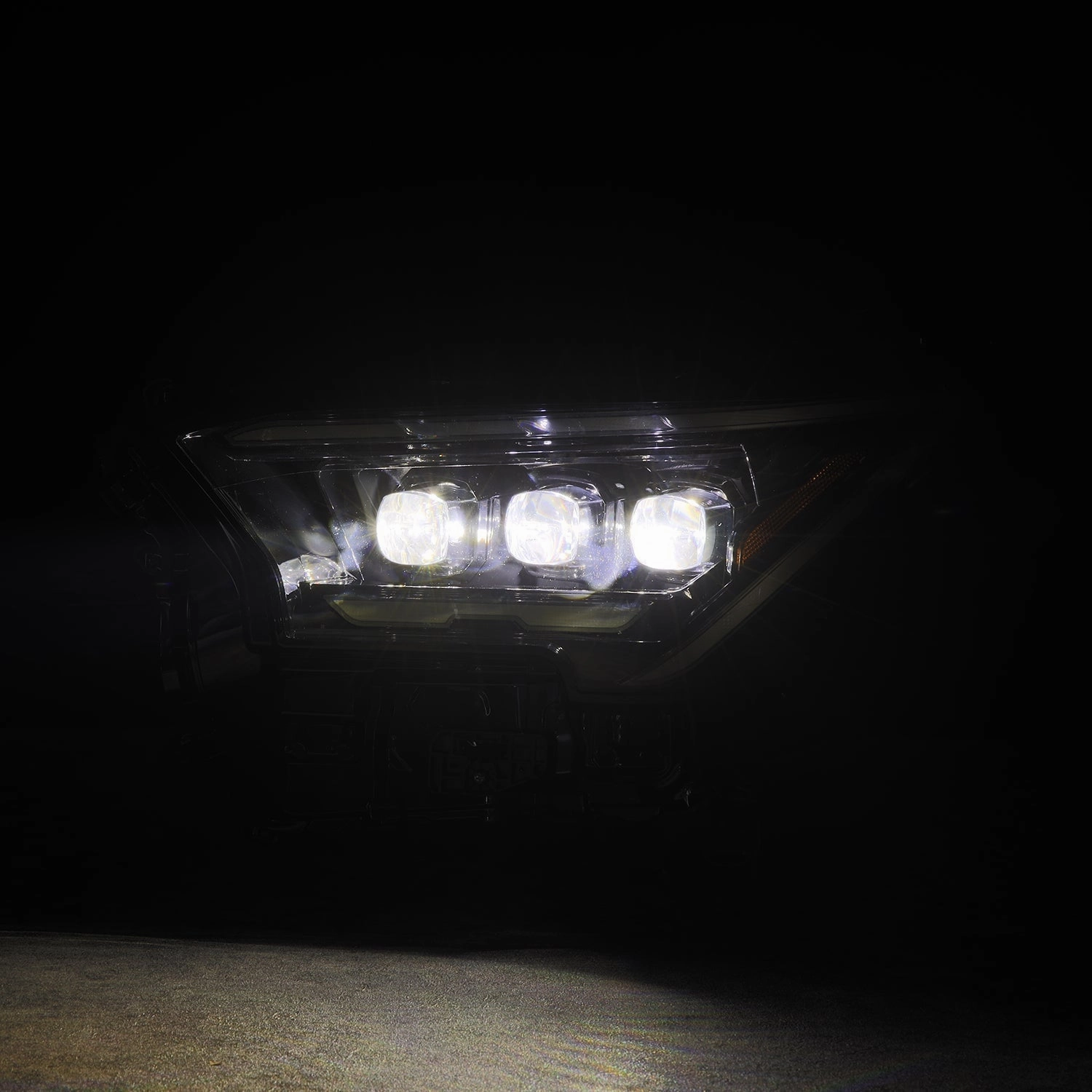 24-up Toyota Tacoma NOVA-Series LED Projector Headlights Alpha-Black