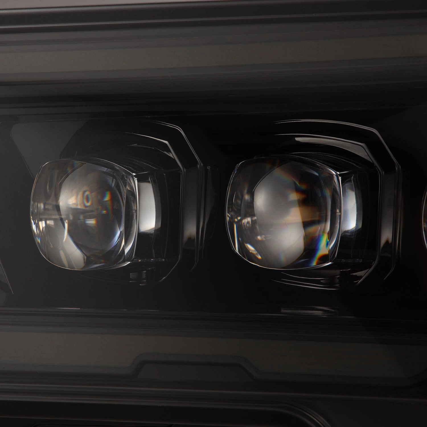 24-up Toyota Tacoma NOVA-Series LED Projector Headlights Alpha-Black