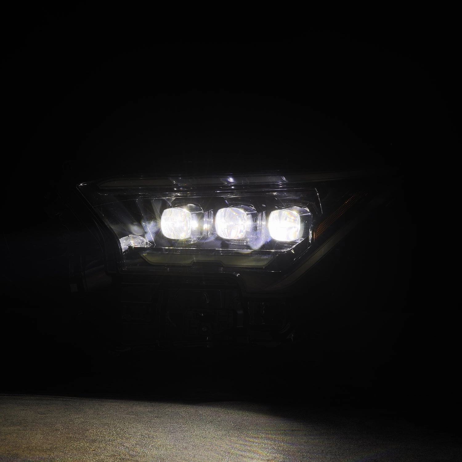 24-up Toyota Tacoma NOVA-Series LED Projector Headlights Alpha-Black