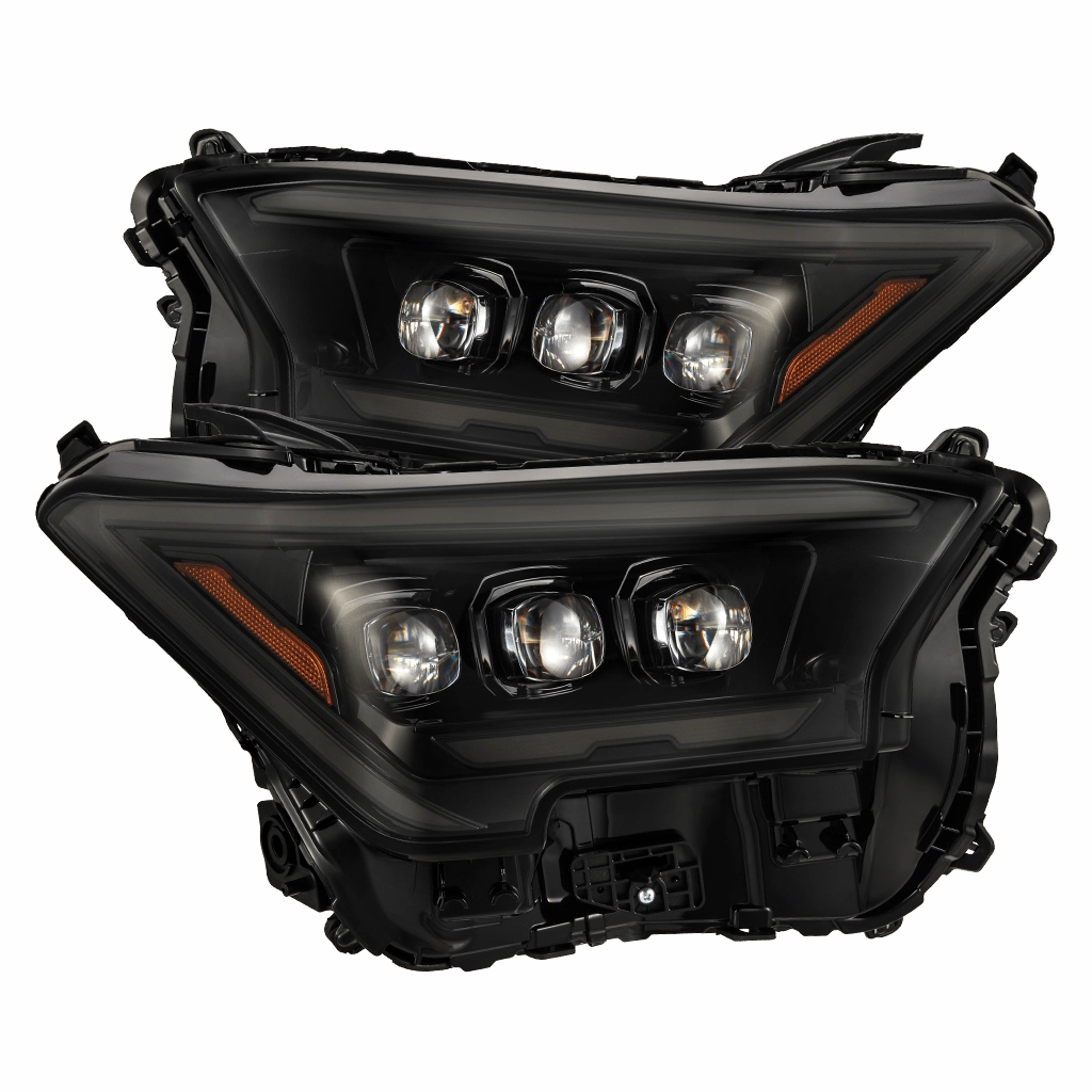 24-up Toyota Tacoma NOVA-Series LED Projector Headlights Alpha-Black