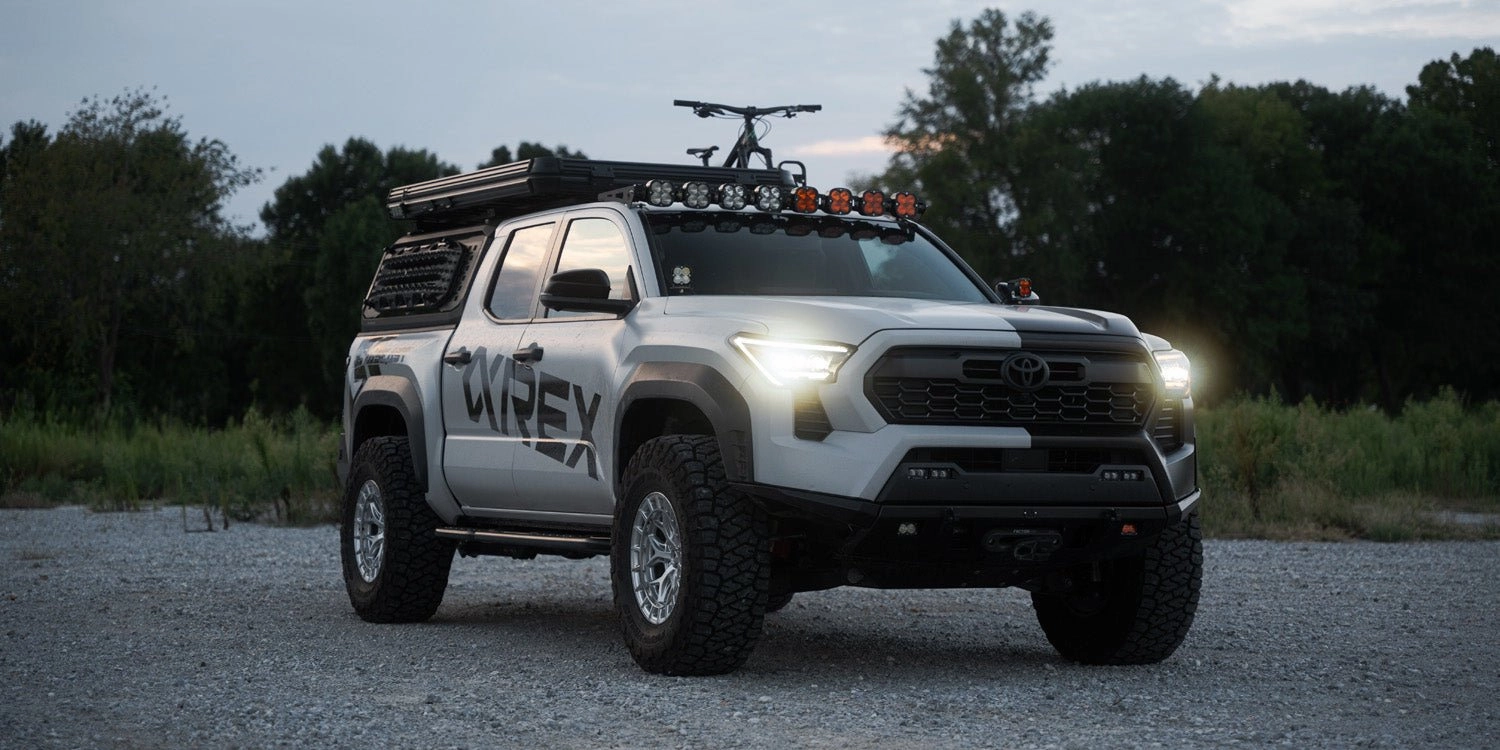 24-up Toyota Tacoma NOVA-Series LED Projector Headlights Black