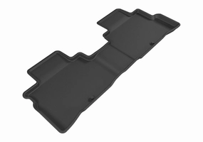 3D MAXpider 2015-2018 Nissan Murano Kagu 2nd Row Floormats - Black