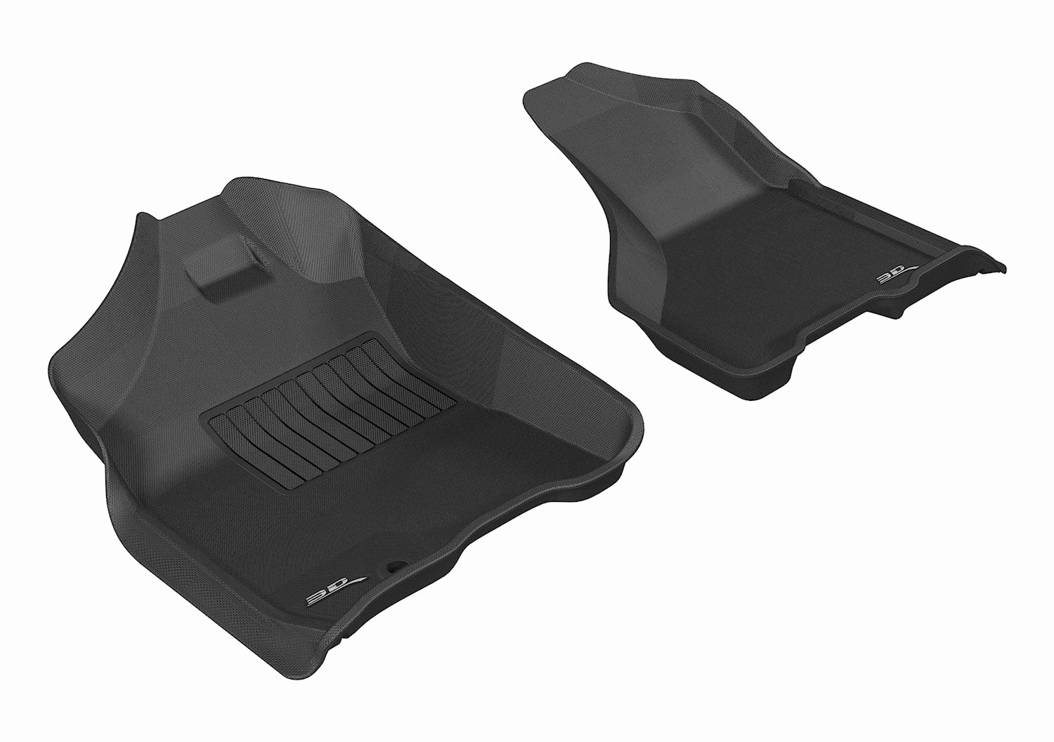 3D MAXpider Floor Mats Dodge Ram 1500 (09-12) All-Weather Kagu Series - Front or Second Row