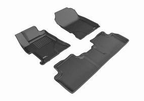 3D MAXpider Floor Mats Honda Civic Sedan FB (14-15) All-Weather Kagu Series - Front or Second Row