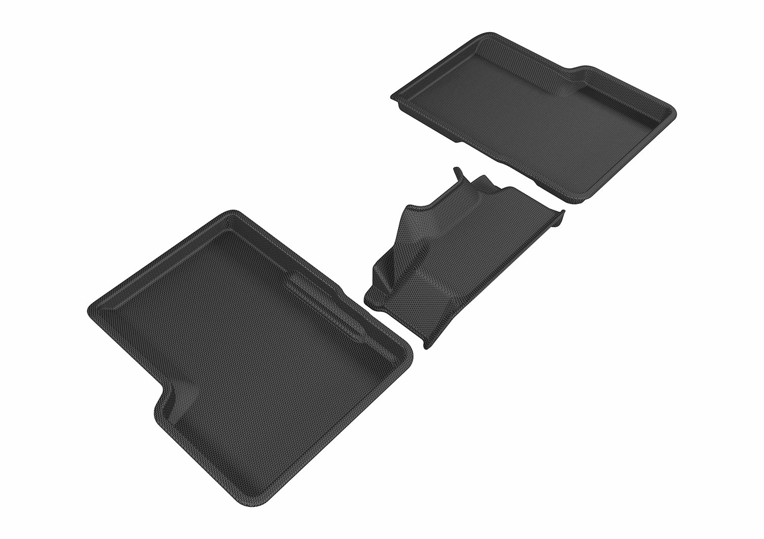 3D MAXpider Floor Mats Jeep Renegade (15-23) All-Weather Kagu Series - Front or Second Row