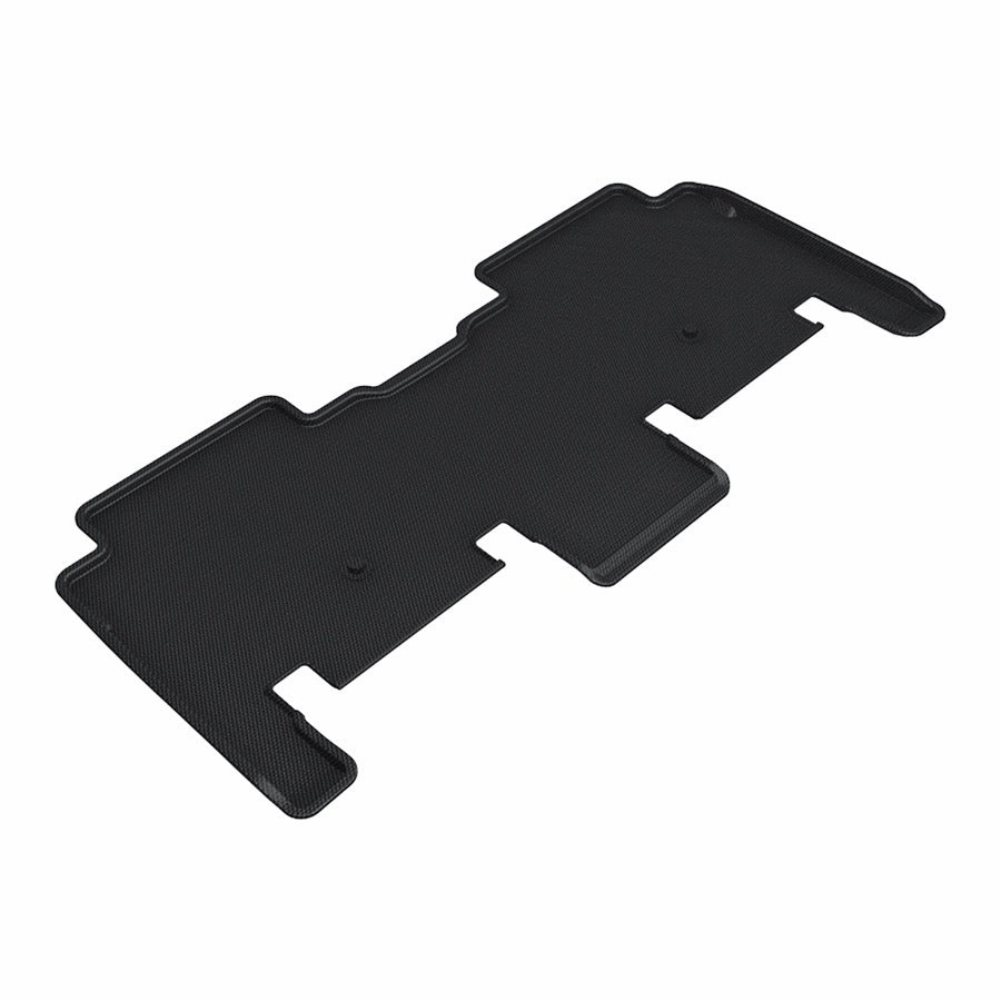 3D MAXpider Floor Mats Kia EV9 6 Seat (2024) All-Weather Kagu Series Black - Front / Second / Third  Row