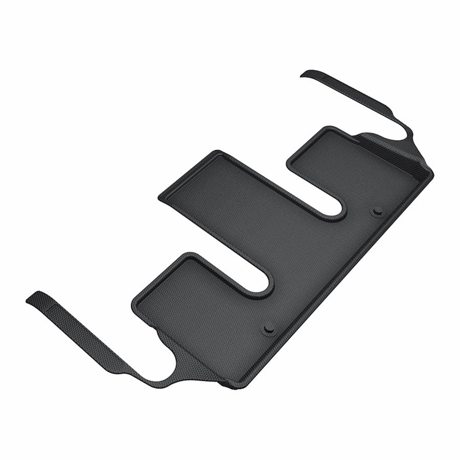 3D MAXpider Floor Mats Kia EV9 6 Seat (2024) All-Weather Kagu Series Black - Front / Second / Third  Row