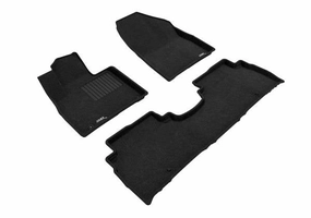 3D MAXpider Floor Mats Kia Sorento (2016-2020) All-Weather Elegant Series - Complete Set