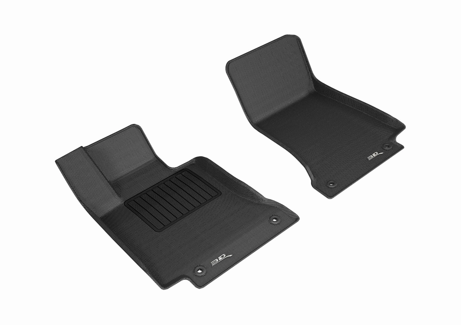 3D MAXpider Floor Mats Mercedes C43 AMG Sedan (17-21) All-Weather Kagu Series - Front or  Second Row