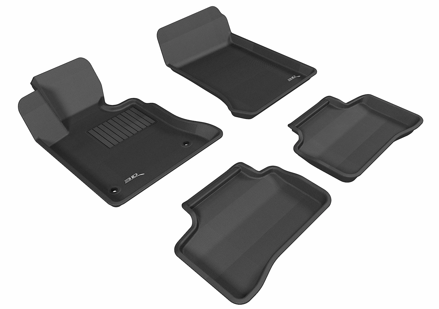 3D MAXpider Floor Mats Mercedes GLK 350 SUV X204 (10-12) All-Weather Kagu Series - Front or  Second Row