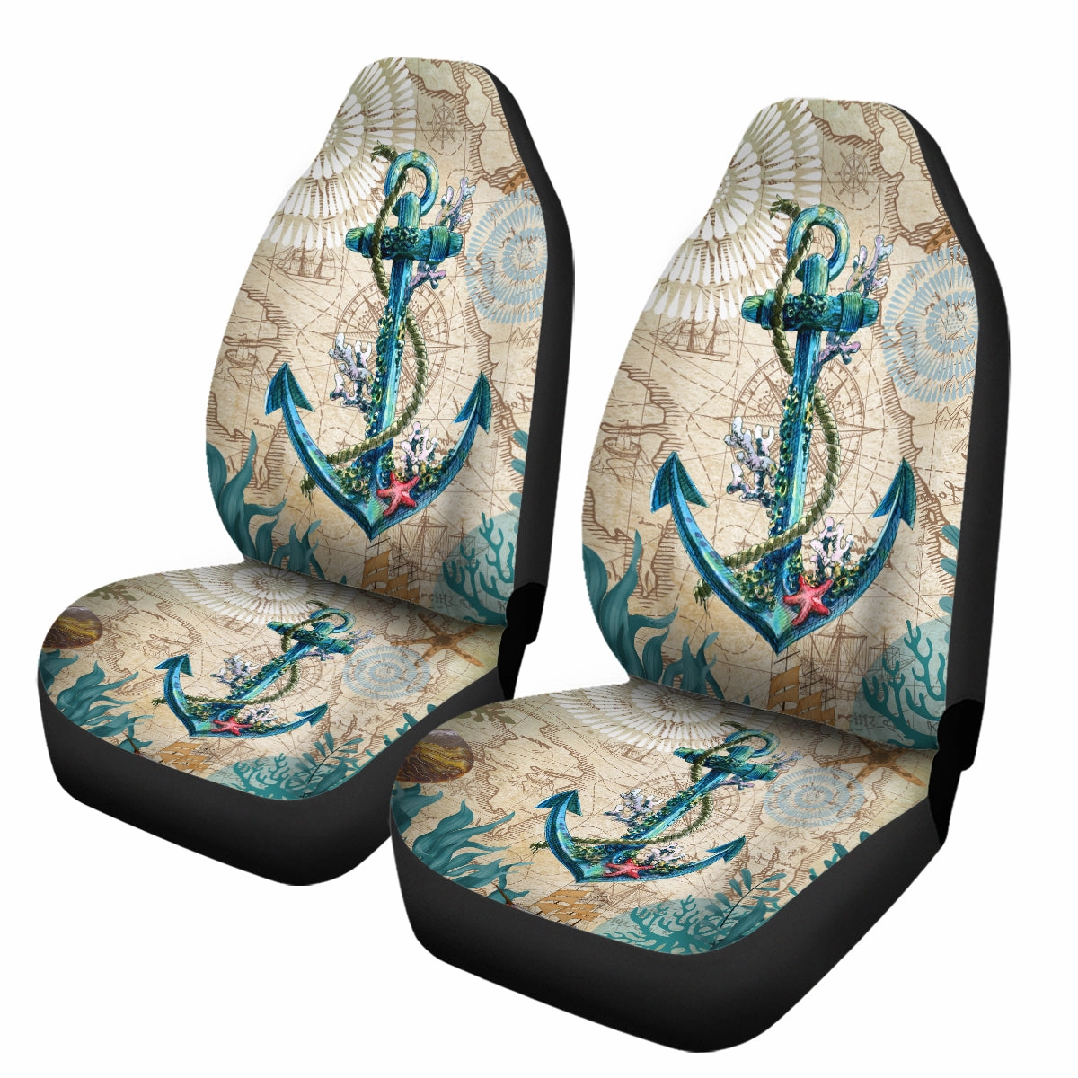 Anchor Love Car Seat Cover