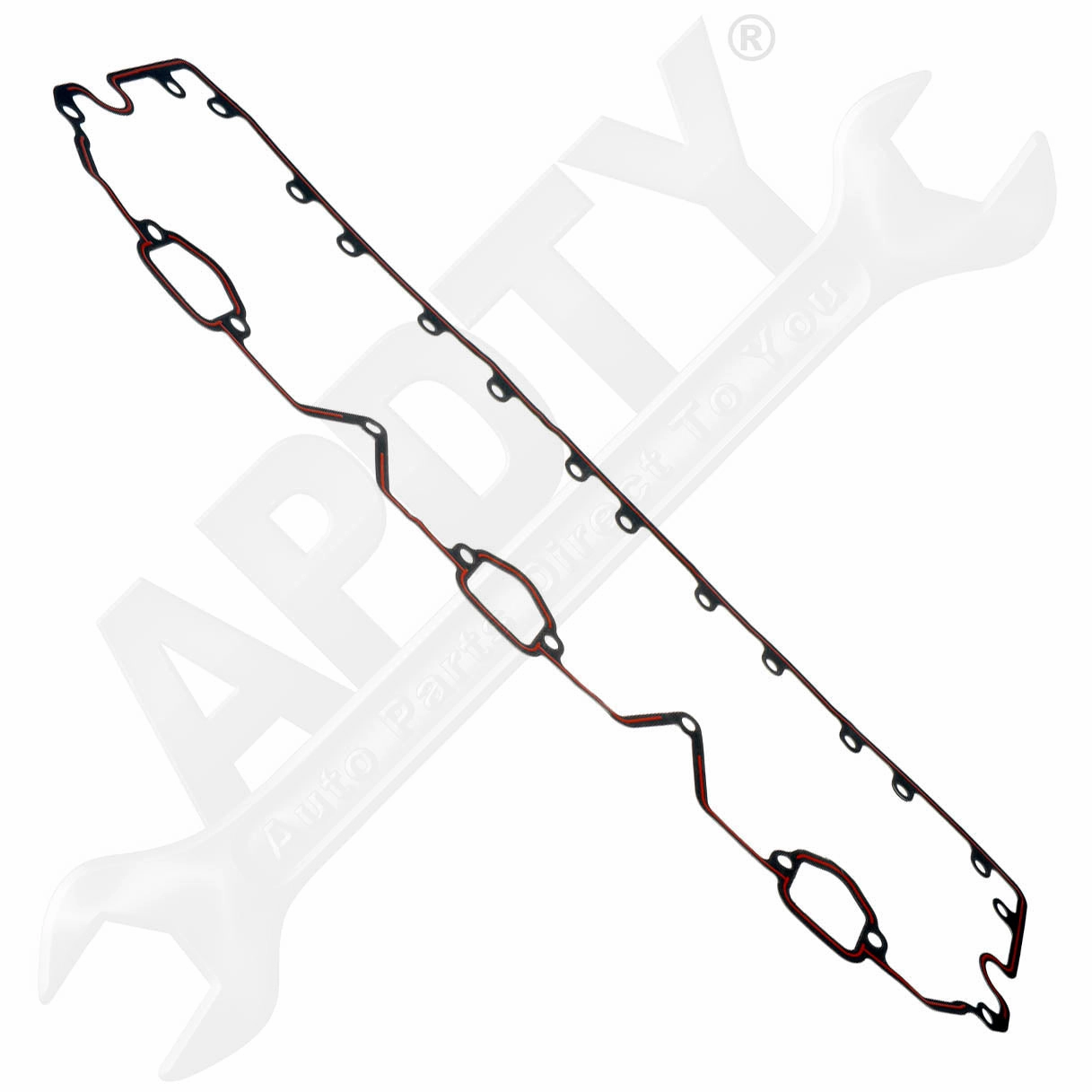 APDTY 160775 Valve Cover Gasket Kit - Engine Desg. ISM 10.8; Engine Mfr Cummins