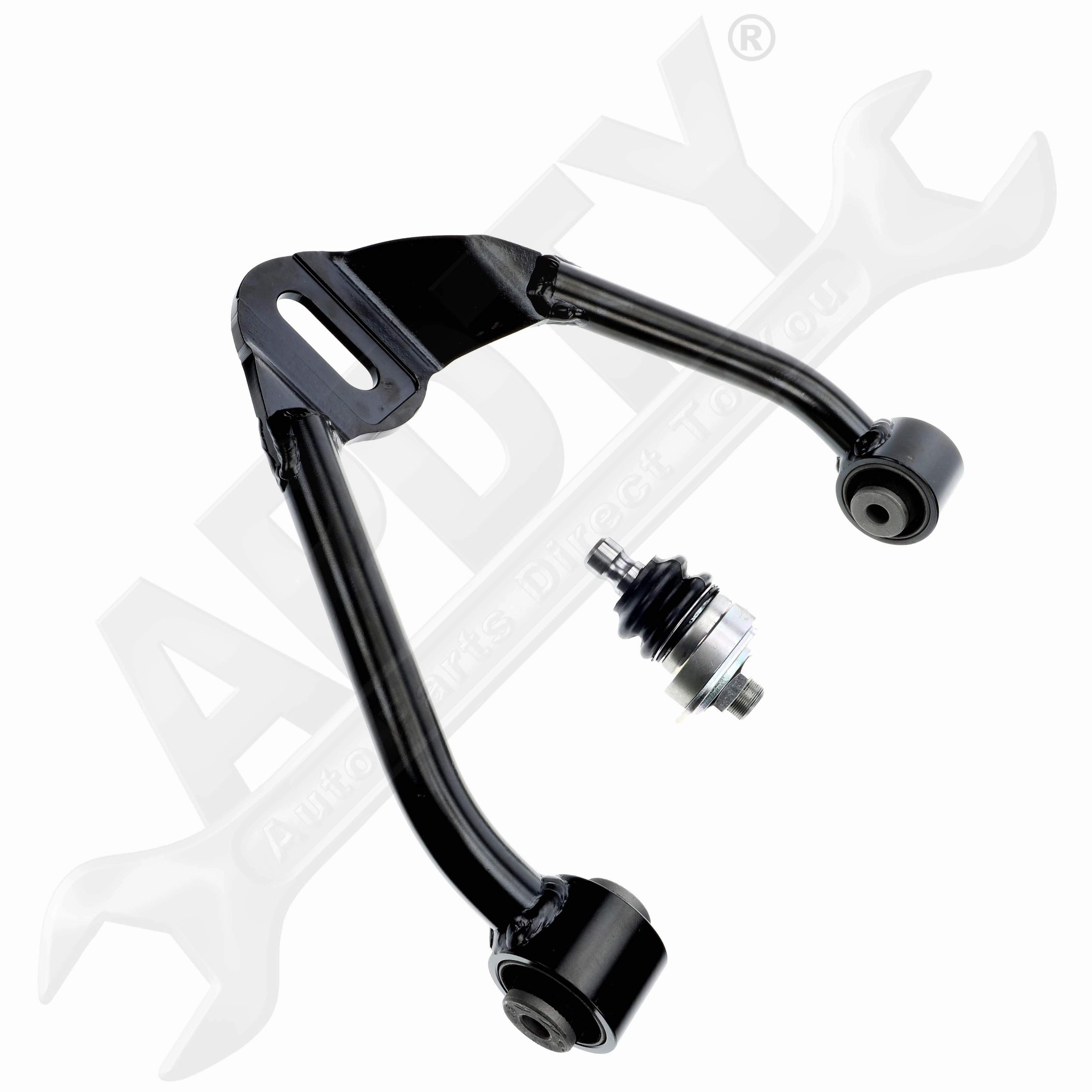 APDTY 160877 Adjustable Suspension Control Arm w/Balljoint - Front Left Upper