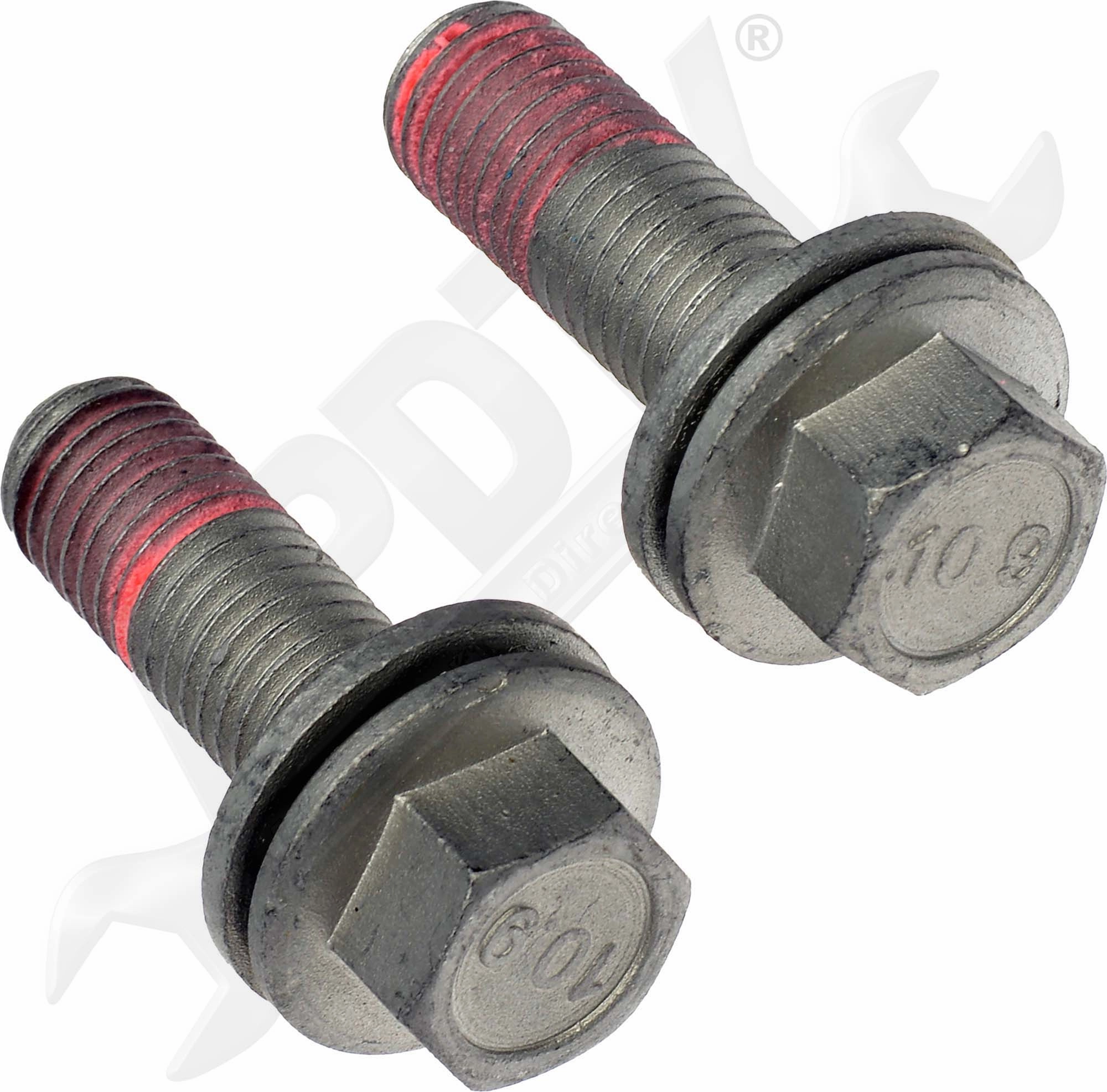 APDTY 163964 Brake Caliper Bracket Bolts Pack of 2