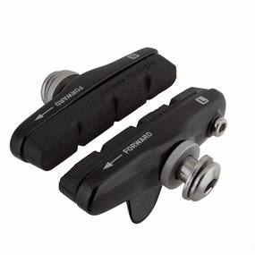 Apex Brake Pad/Holder Kit Black Pair