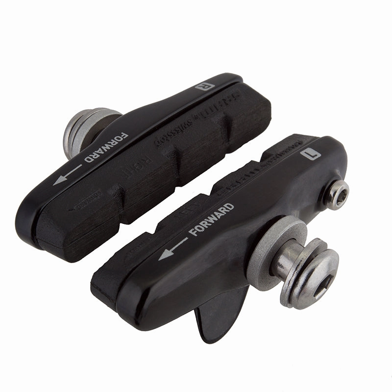 Apex Brake Pad/Holder Kit Black Pair