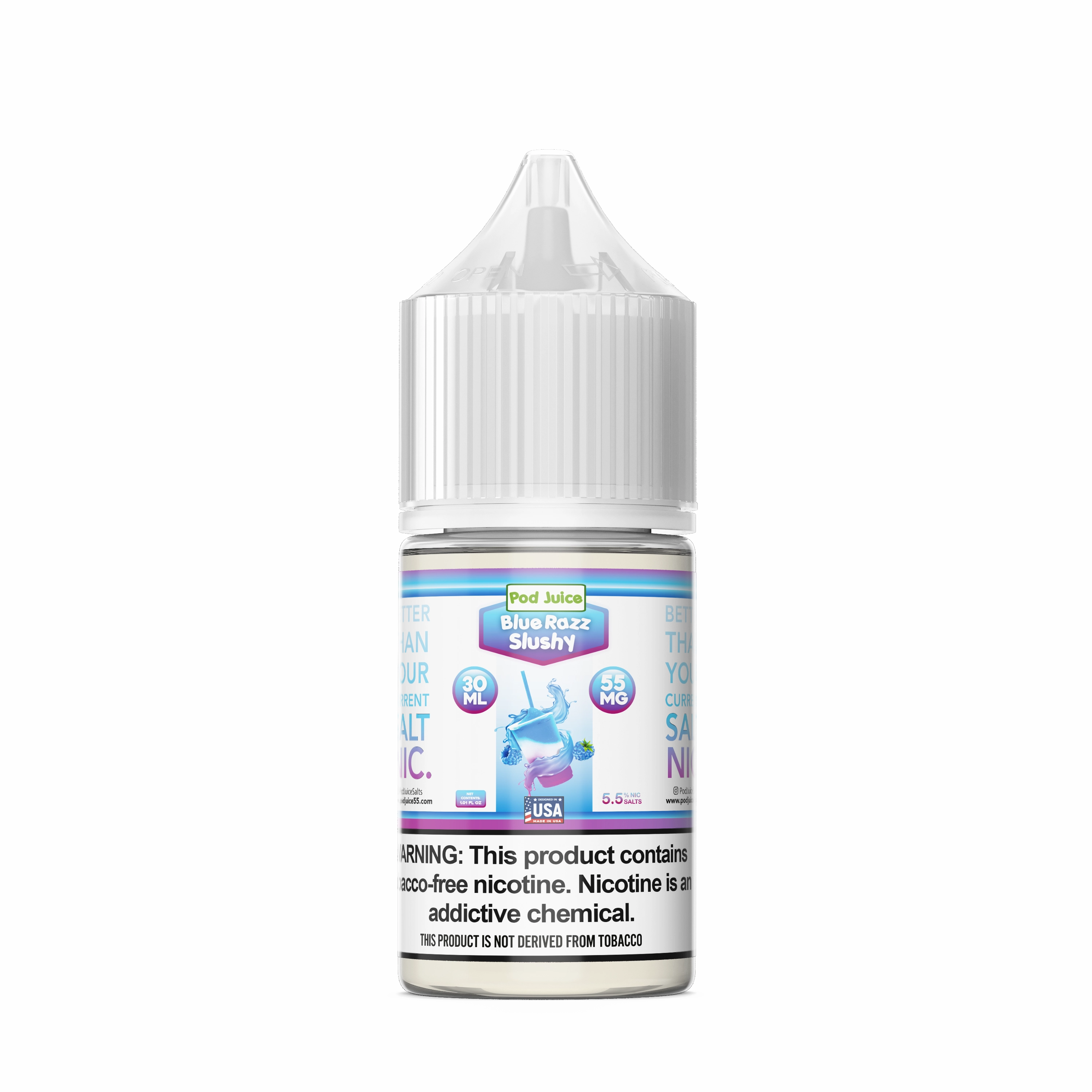Blue Razz Slushy Pod Juice