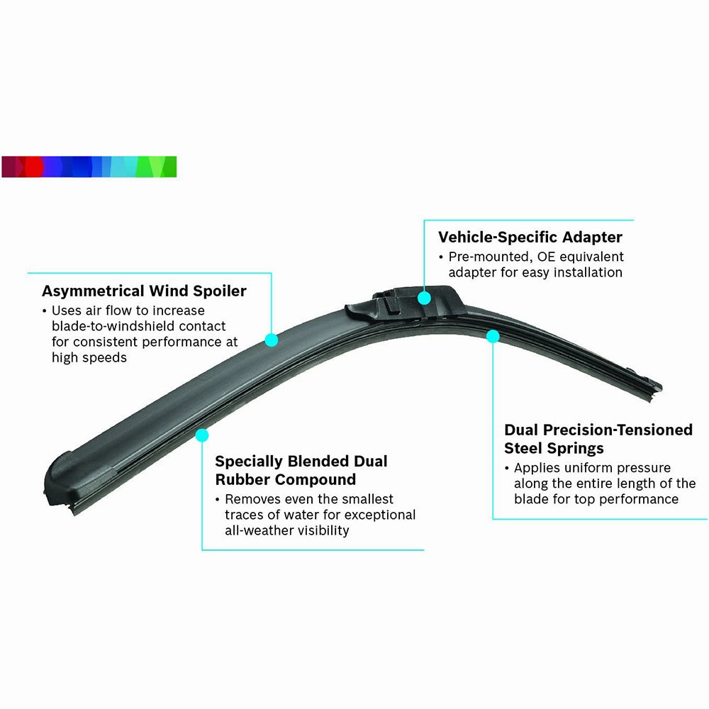 BOSCH Aerotwin 3397014116 Twin Wiper Blade Set (26"   19")