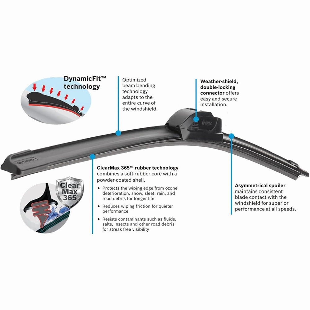 BOSCH ICON 22B Wiper Blade 22" inch, Up to 40% Longer Life (DISCONTINUED AND REPLACED BY 22A)
