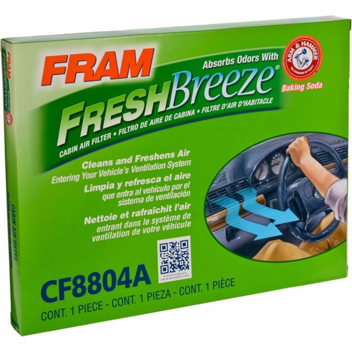 CF8804A FRAM Fresh Breeze Cabin Air Filter