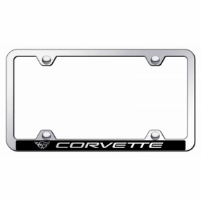 Corvette C5 Wide Body ABS Frame - Laser Etched Mirrored