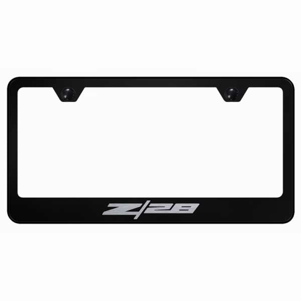 Corvette Z06 Stainless Steel Frame - Laser Etched Mirrored
