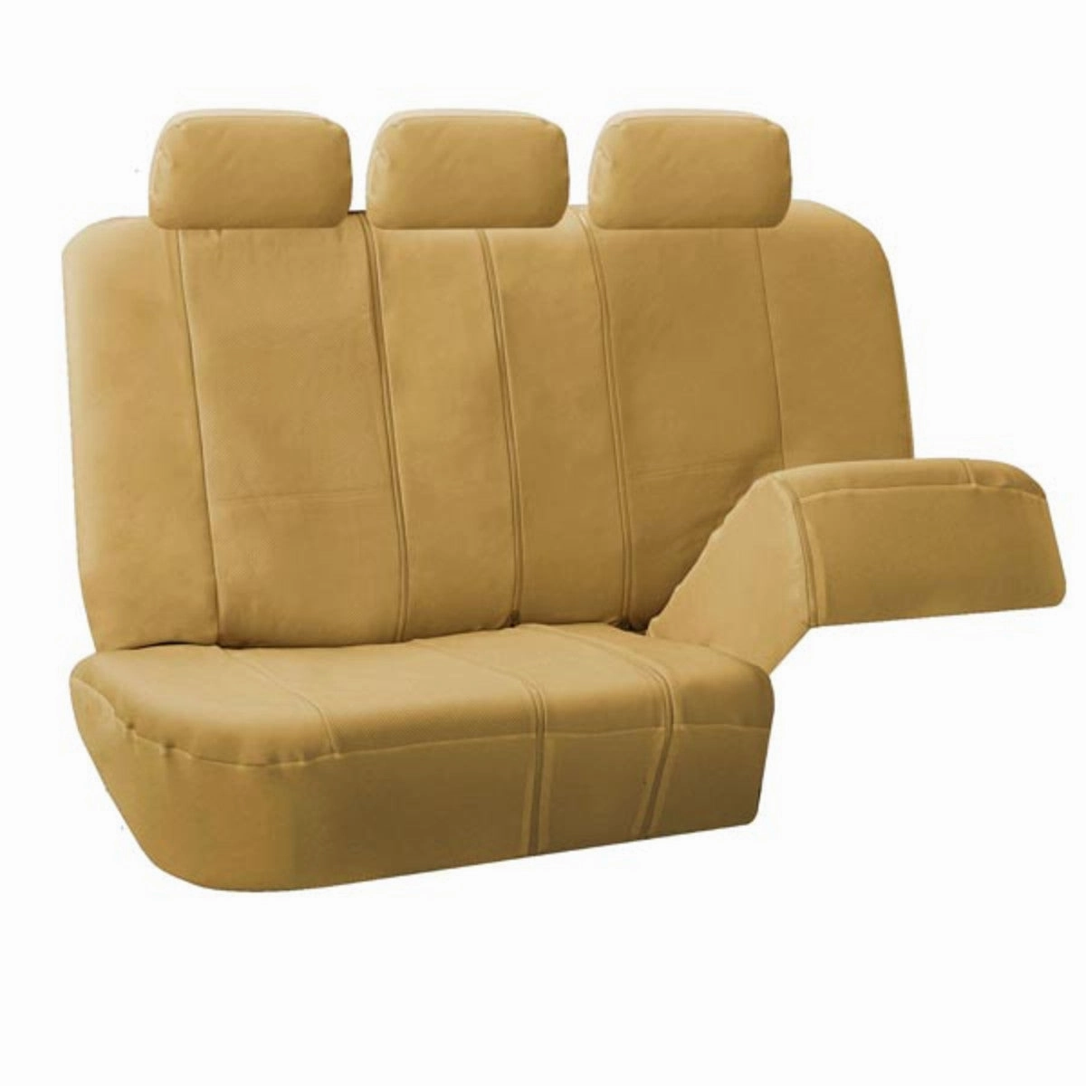 Deluxe Leatherette Seat Covers - Rear Beige