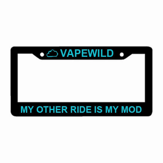 E-Juice Brand License Plate Frames
