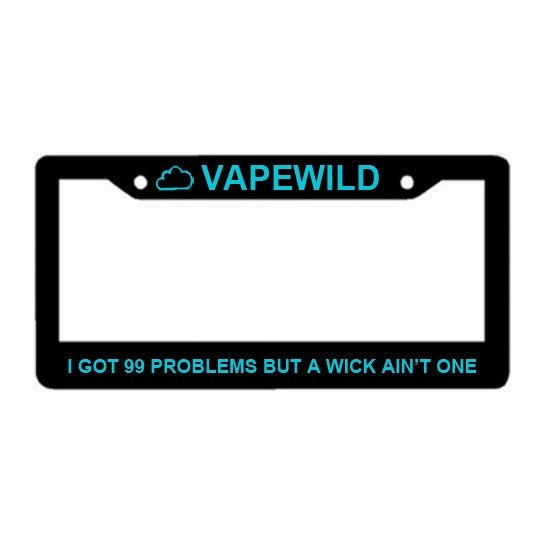 E-Juice Brand License Plate Frames