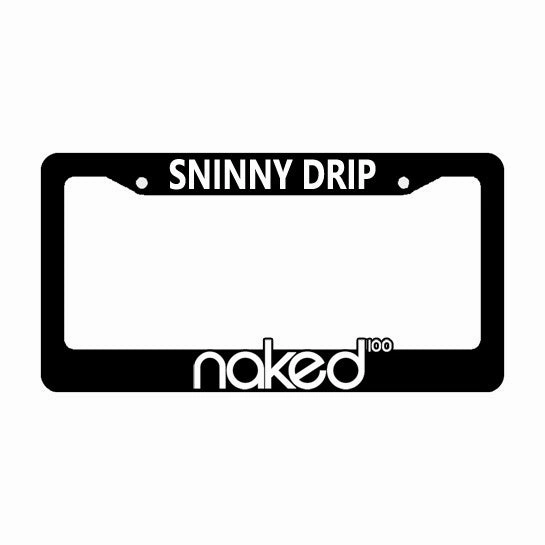 E-Juice Brand License Plate Frames