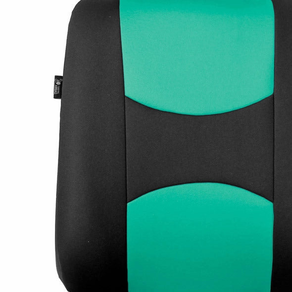 Flat Cloth Seat Covers - Front Set Mint