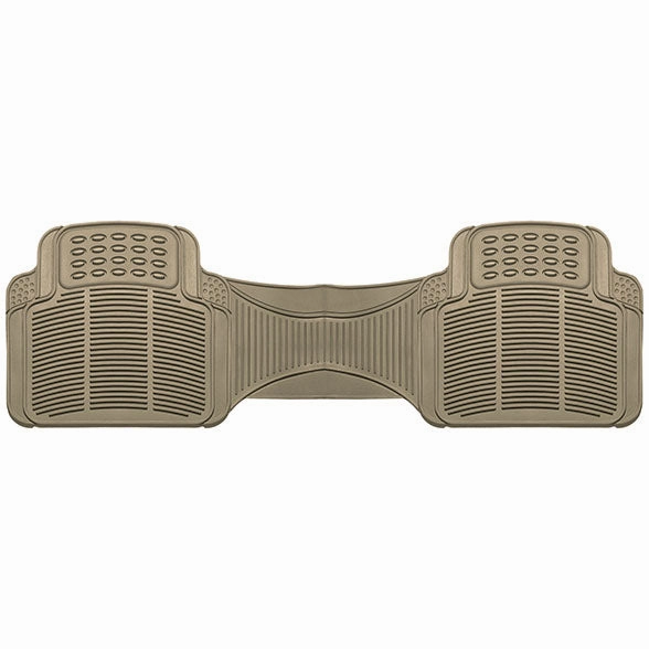 High Quality ClimaProof Trimmable Non-Slip Vinyl Floor Mats - Rear Beige