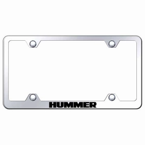 Hummer Steel Wide Body Frame - Laser Etched Mirrored